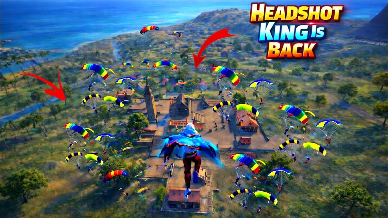 Headshot king is back 🔥 99% Headshot Rate ⚡ Squard Vs 51 Full Gameplay 😱 #freefire 