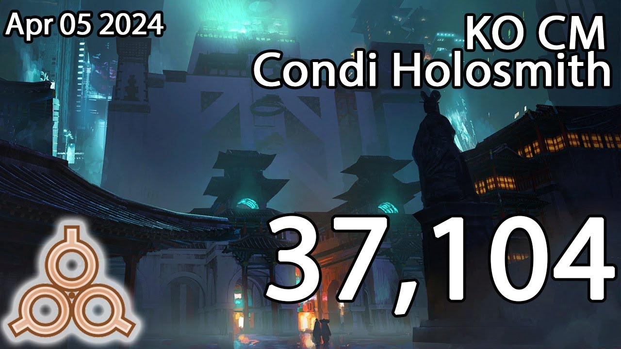 GW2 |  Condi Holosmith | Kaineng Overlook CM 37k | April 05 2024