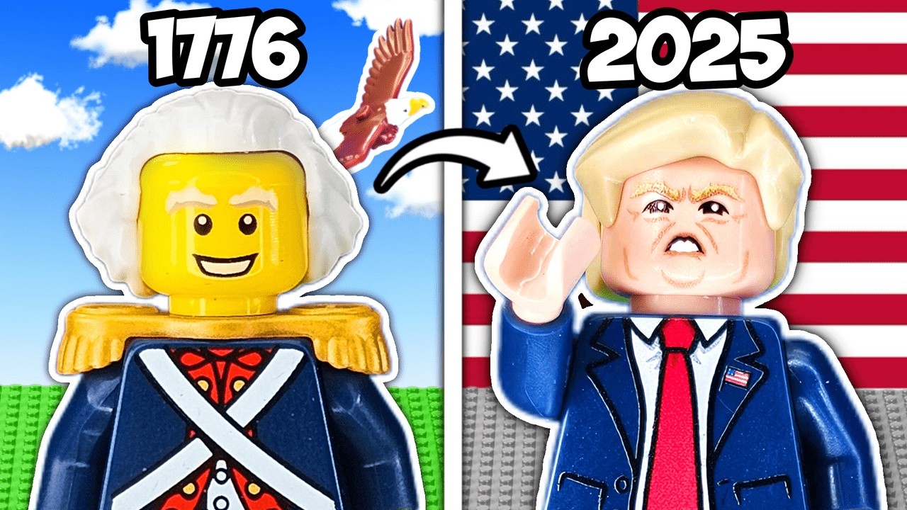 Я переделал ИСТОРИЮ АМЕРИКИ с помощью LEGO...