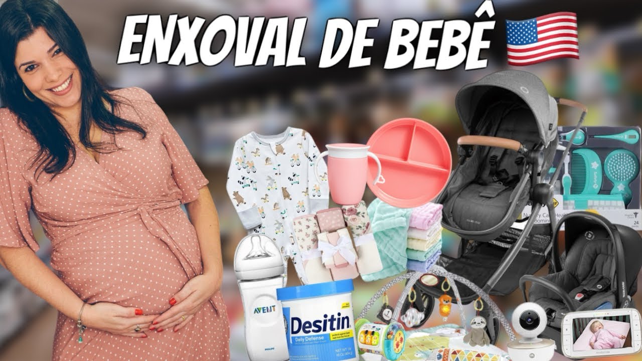 TOUR ENXOVAL DE BEBÊ NO WALMART DE ORLANDO E EUA