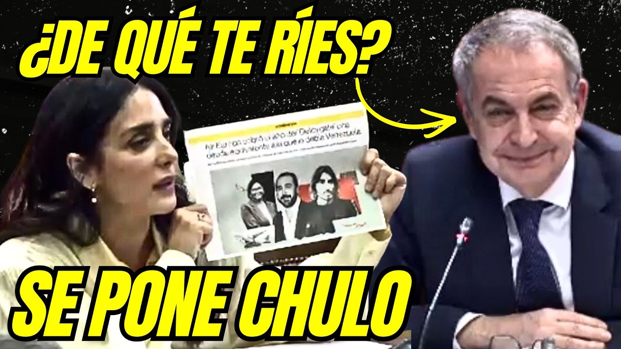 Senadora de VOX achicharra a Zapatero por ponerse chulo y faltón: “¿DE QUÉ TE RÍES? ¡Es muy GRAVE!”