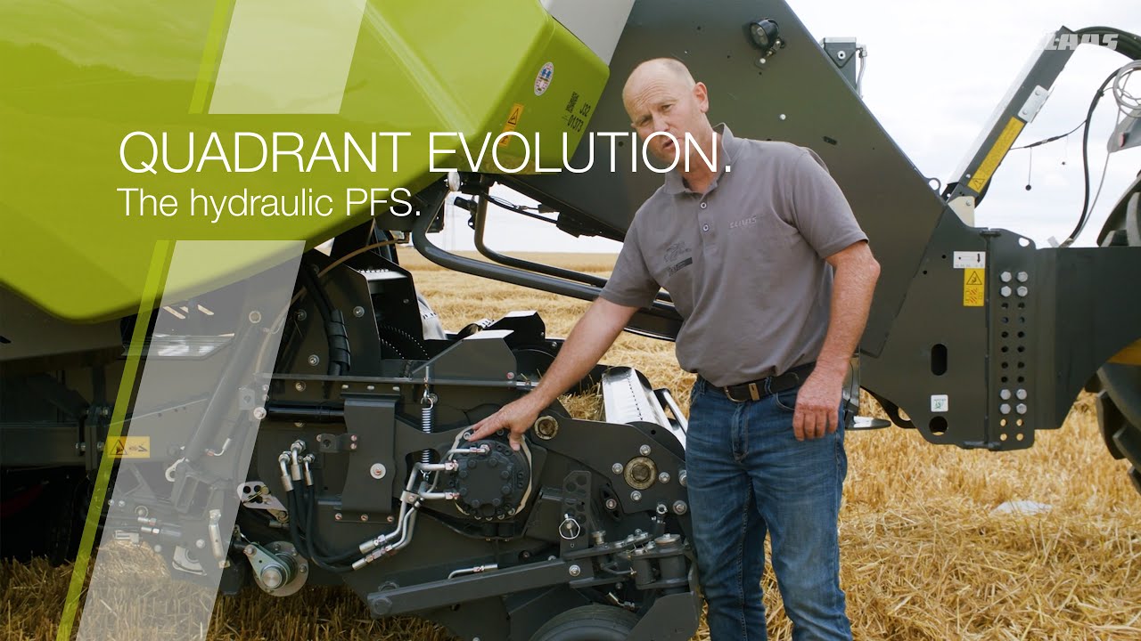 CLAAS | QUADRANT Power Feeding System. Walkaround.