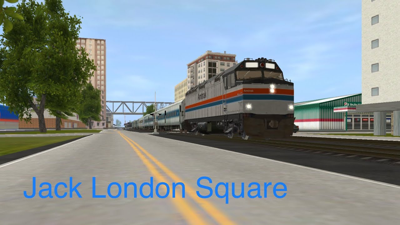 Railfanning Jack London Square (Trainz Driver 2)