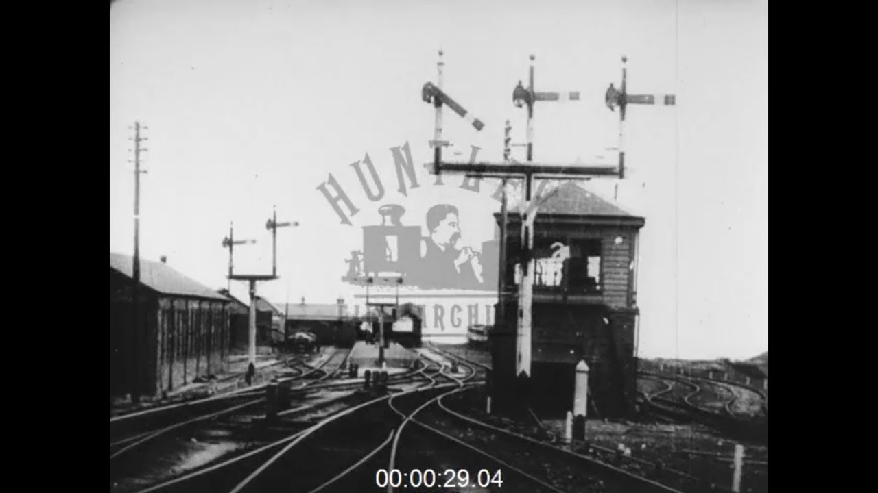 Phantom ride on railway tracks, probably Ilfracombe, Devon, 1890s - Film 1011066