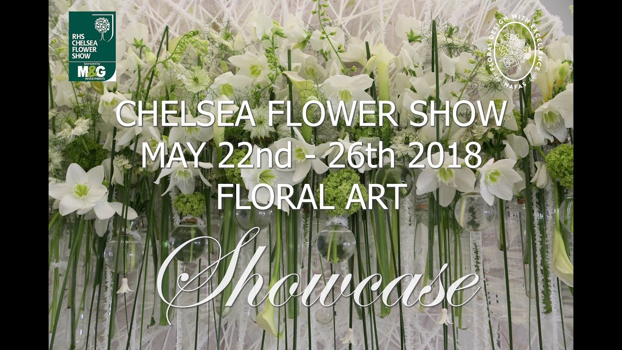 Chelsea Flower Show 2018 Floral Art Showcase