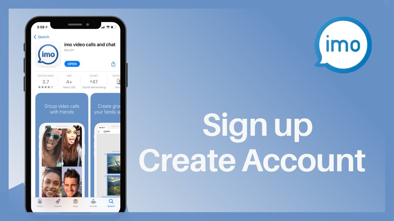 How to Signup for imo Account | IMO Registration | Create imo Account