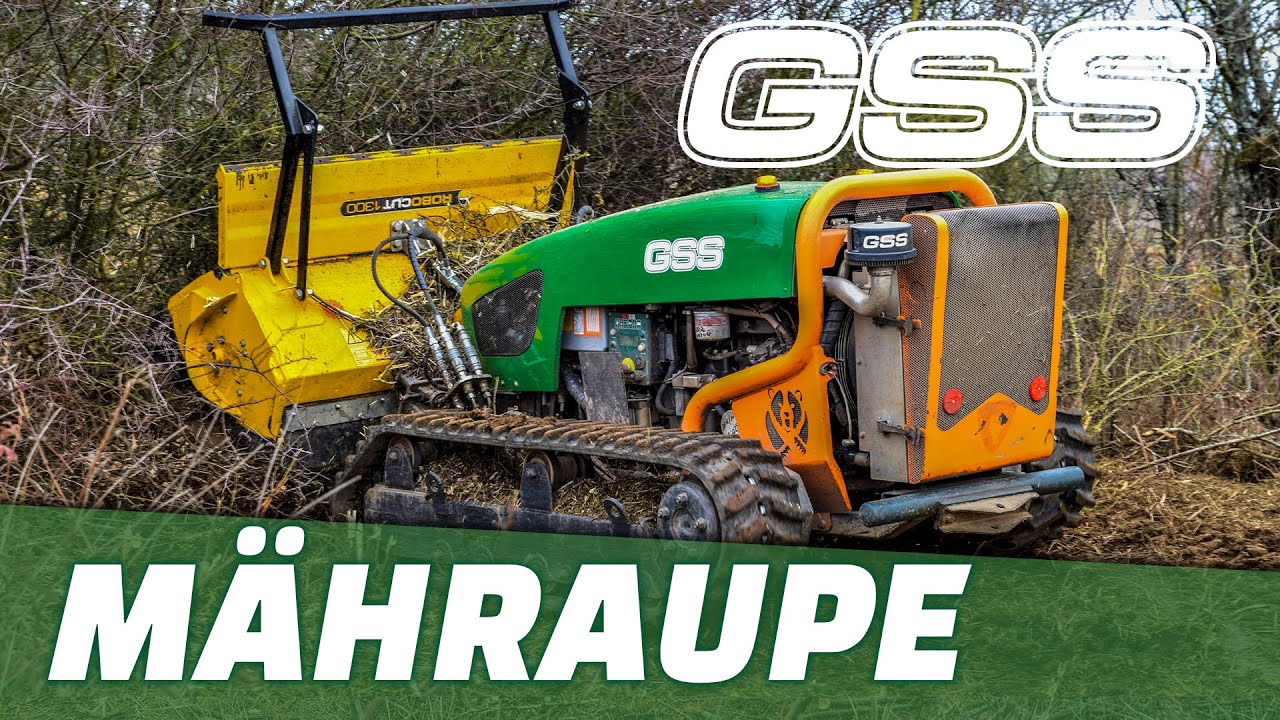 M&auml;hraupe Green Climber LV500 mit Mulcher
