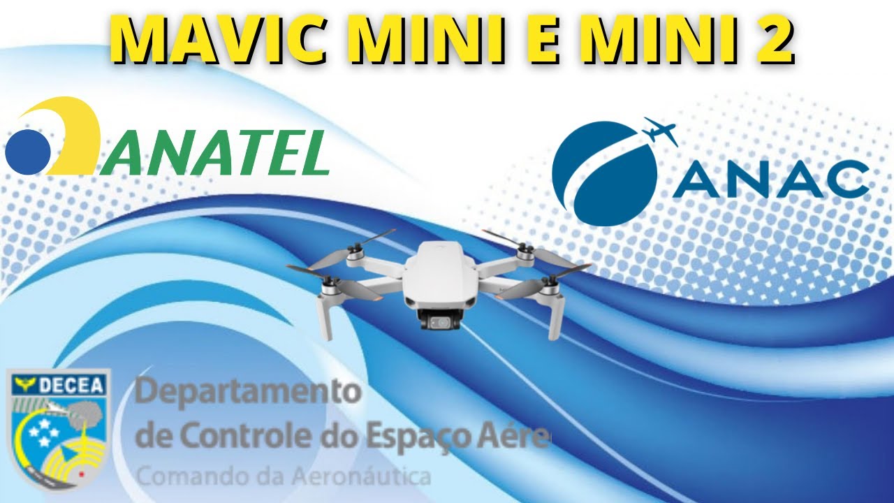 Dji Mavic Mini e Mini 2! Anatel Anac e Decea Precisa? DanFSantos