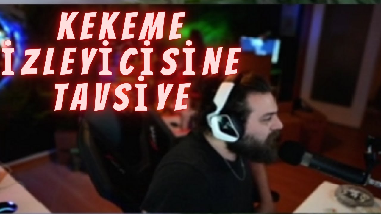ELRAENN - SORU YAYININDA KEKEME İZLEYİCİSİNE TAVSİYELER VERİYOR.