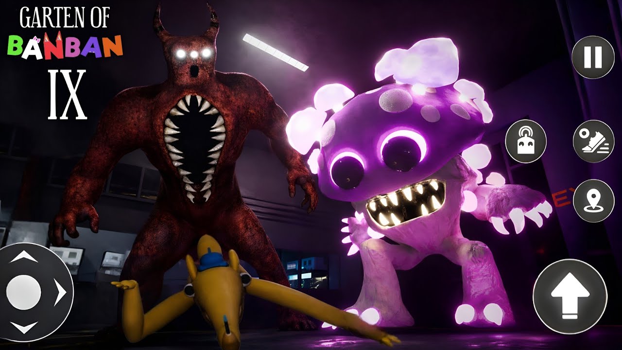 Garten Of Banban 9- Last Ticket To The Abyss- Boss Monster Chase (New Update)