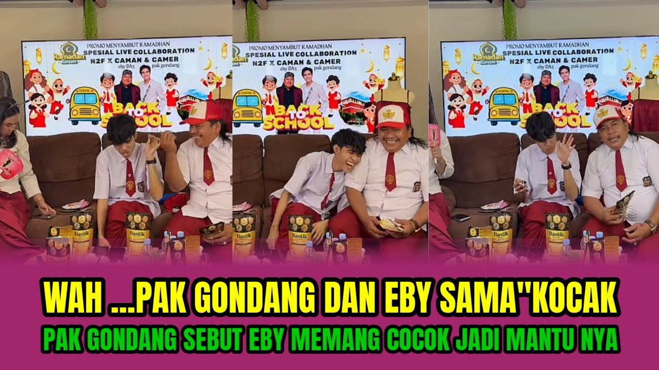 WAH...PAK GONDANG DAN EBY SAMA