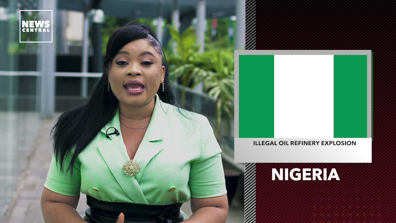 Illegal Oil Refinery Explosion in Rivers State Nigeria | News in 60 Nigeria