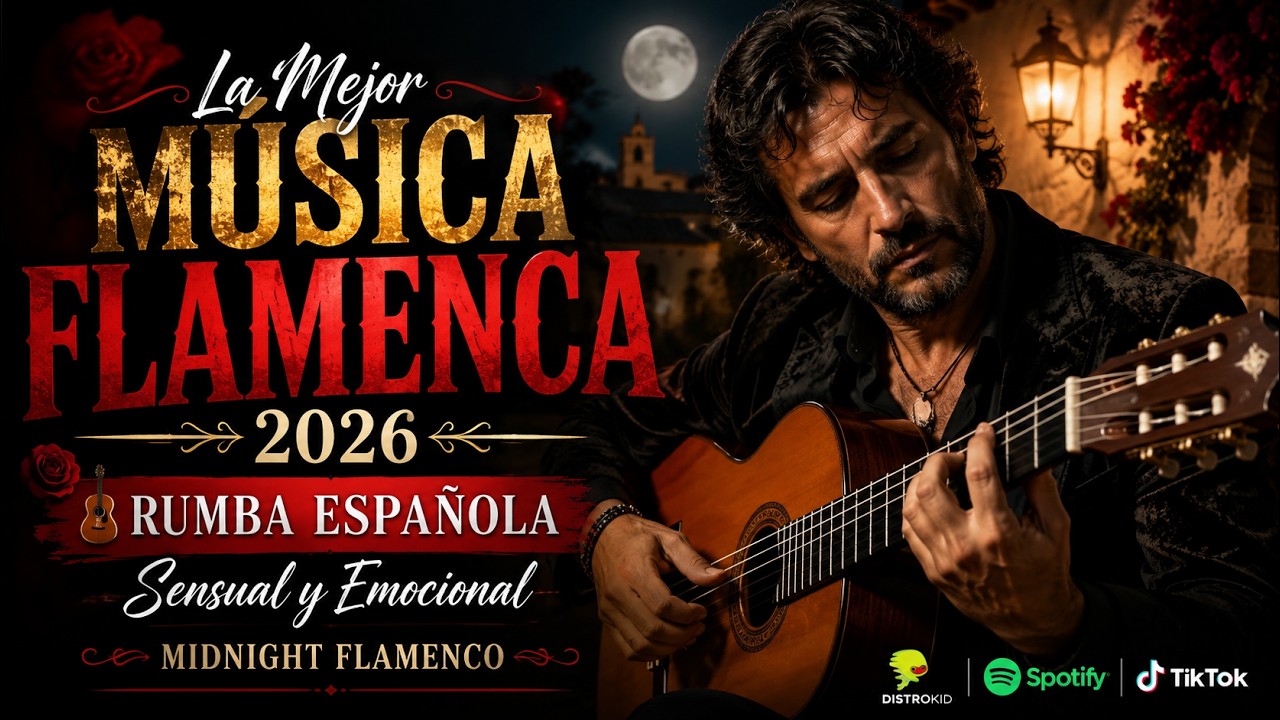 ❤️ La Mejor Música Flamenca 2026 🎸 Rumba Española Sensual y Emocional