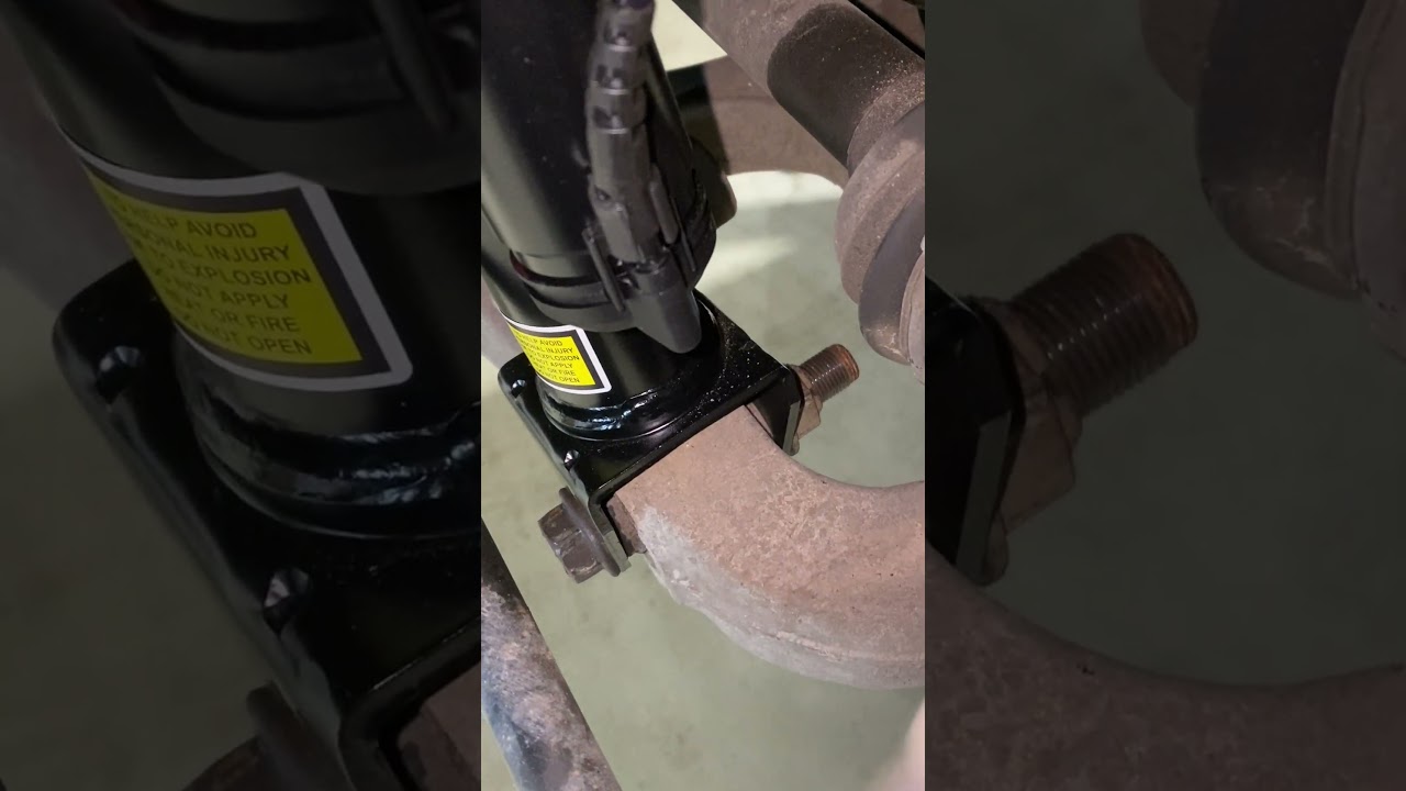 Mercedes ML350 rear shock replacement