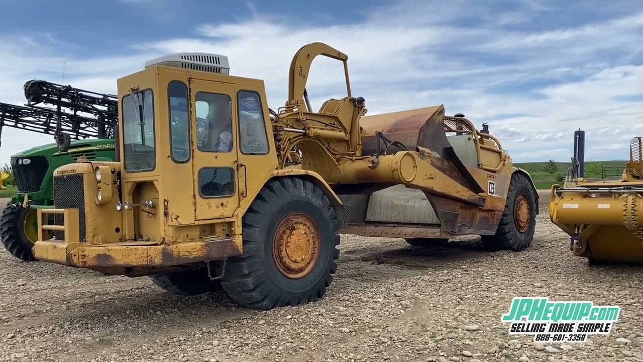 1973 CATERPILLAR 627 Motor Scraper   #9312 BP 1