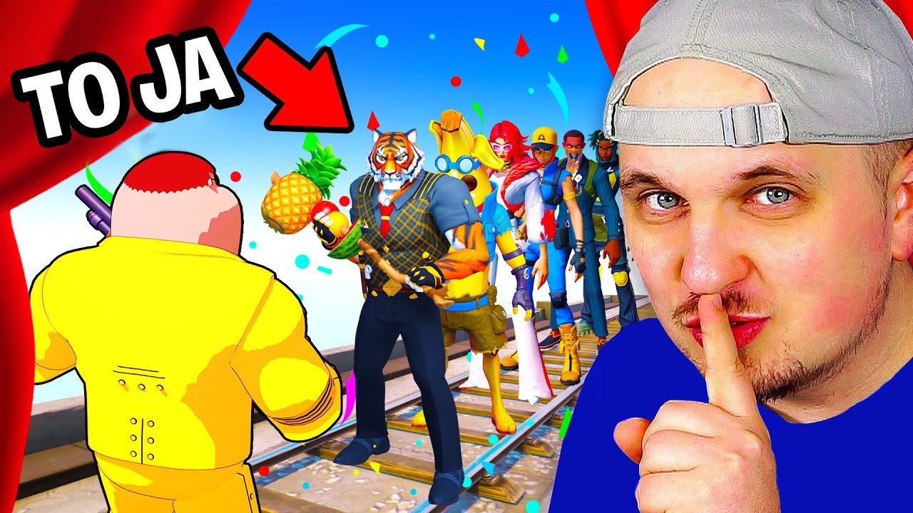 Sekretnie UKRYŁEM SIĘ na TOP MODEL w Fortnite Sezon 1