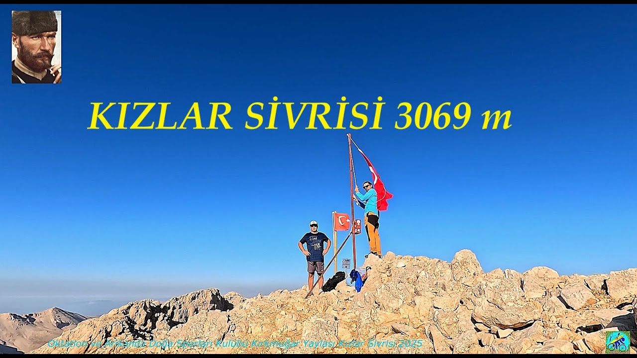 #KIZLARSİVRİSİ 3069 m_ KIRKMUĞAR YAYLA KAMPI  VE 30 AĞUSTOS ZAFER BAYRAMI  2025 #4k #gopro #169