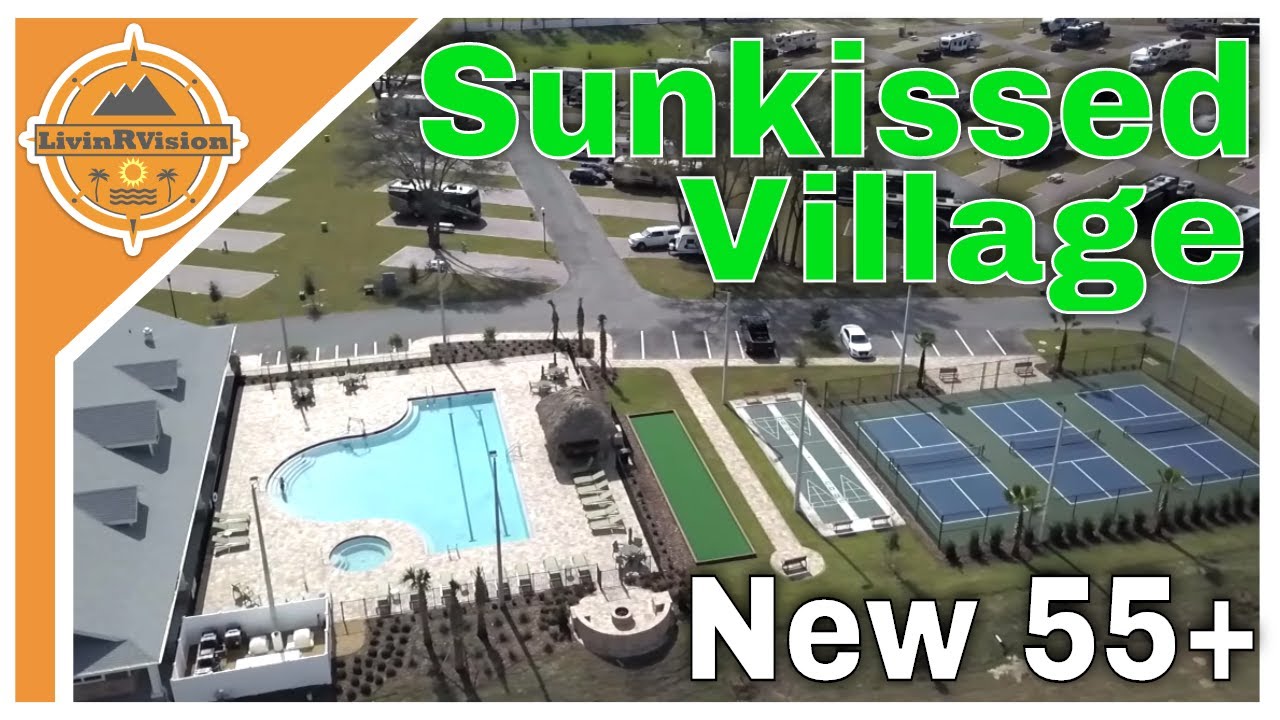 Курорт для автодомов Sunkissed Village | 55 Plus — The Villages Florida