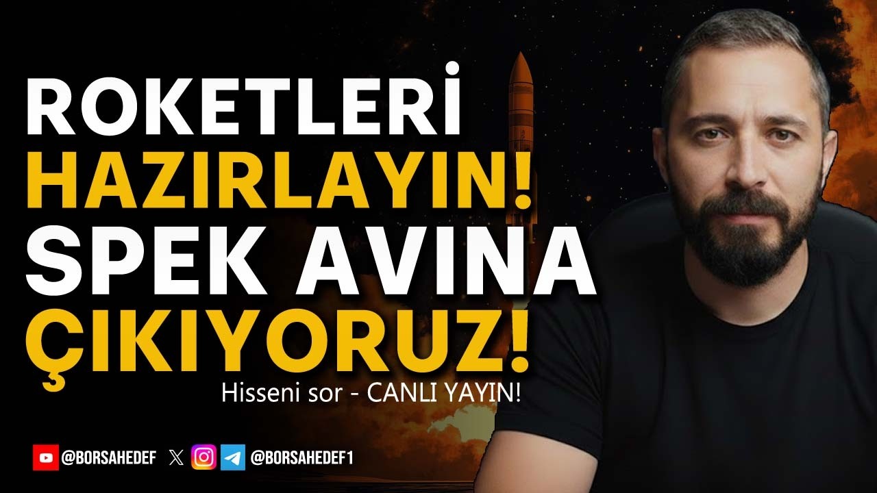 ROKETLERİ HAZIRLAYIN SPEK AVINA &Ccedil;IKIYORUZ!! #bist100 #borsa #hisse