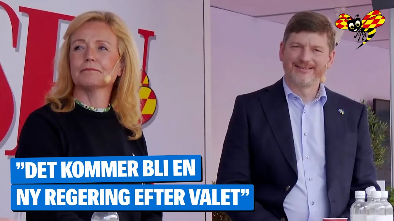 Almedalen 2025: Centerpartiets Martin Ådahl och Elisabeth Thand Ringqvist