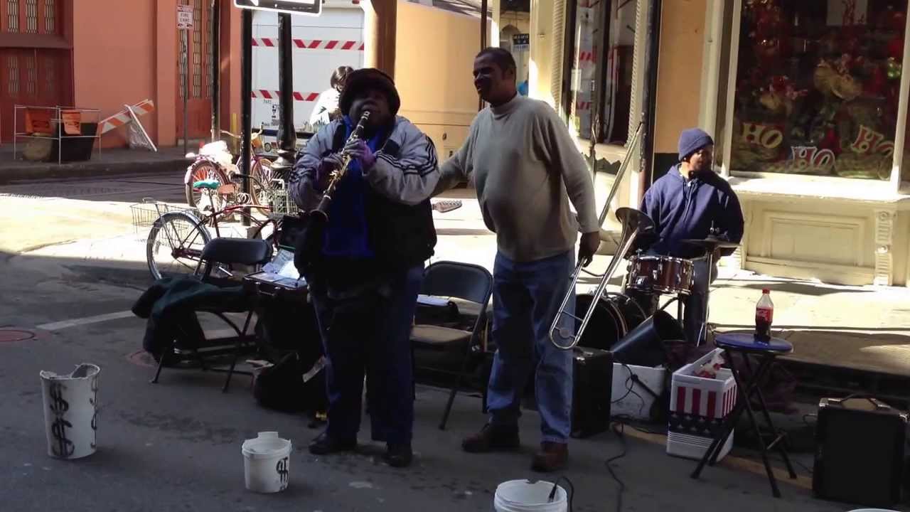 New Orleans Street Musicians - Doreen Ketchens Amazing Clarinet & Band