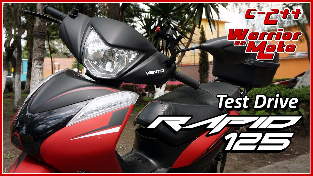 Prueba de Manejo - RAPID 125 - Vento - Test Drive - Warrior En Moto 244