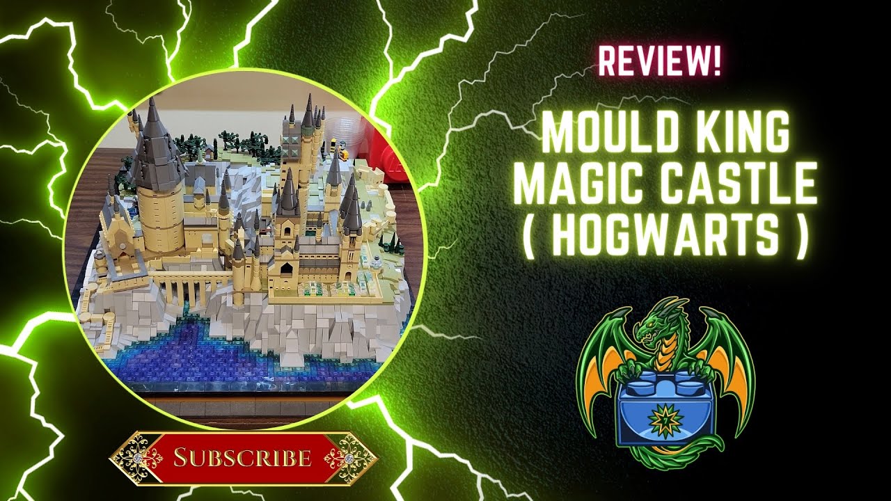 Mould King Magic Castle (Hogwarts) review! Set 22004 - 6862 pcs - NOT Lego Harry Potter