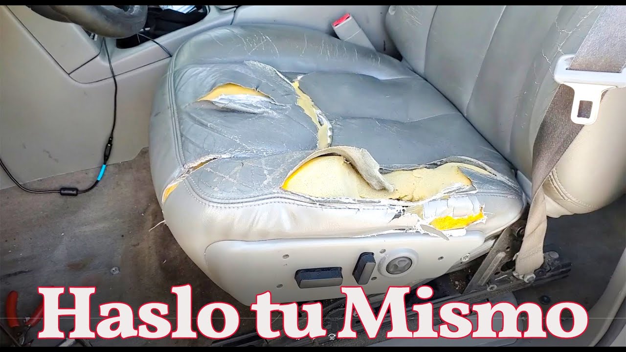 REPARA UN ASIENTO EN 30 MINUTOS- Tapicedria Para Aficionados -