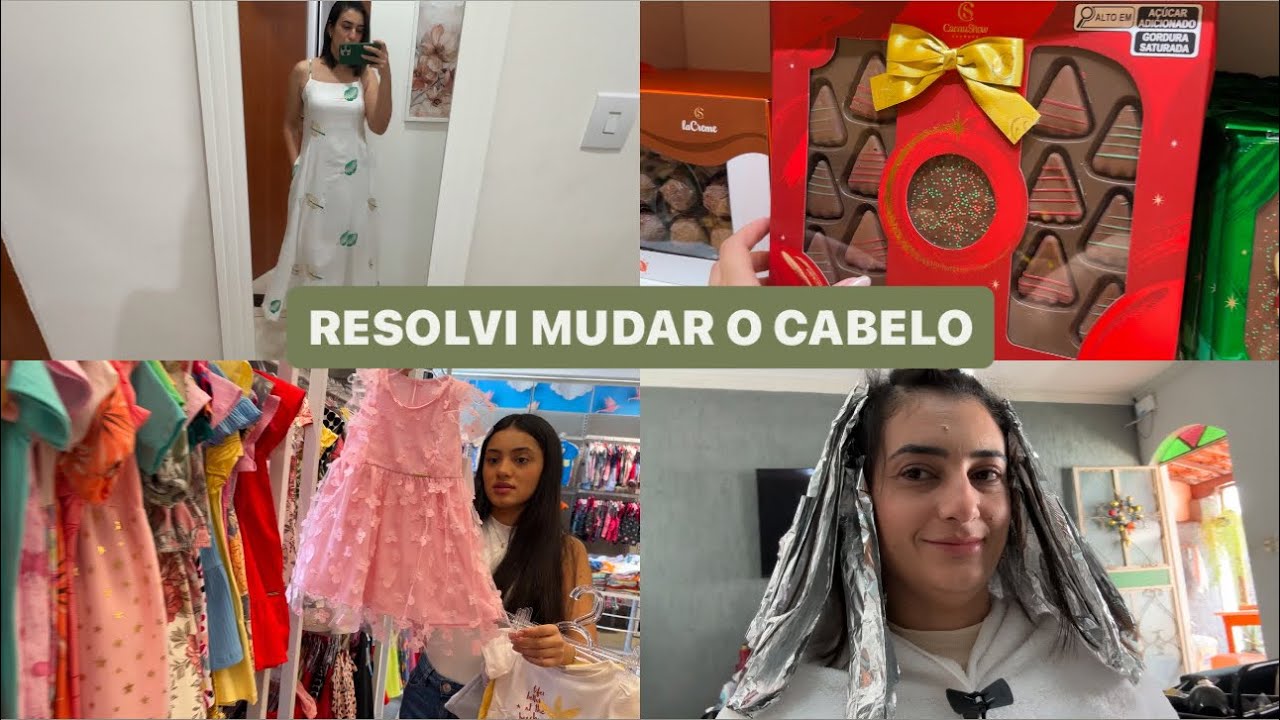 Lembrancinha para as professoras | roupa pro Natal e ano novo| resolvi mudar o cabelo| LAÍS VELOSO