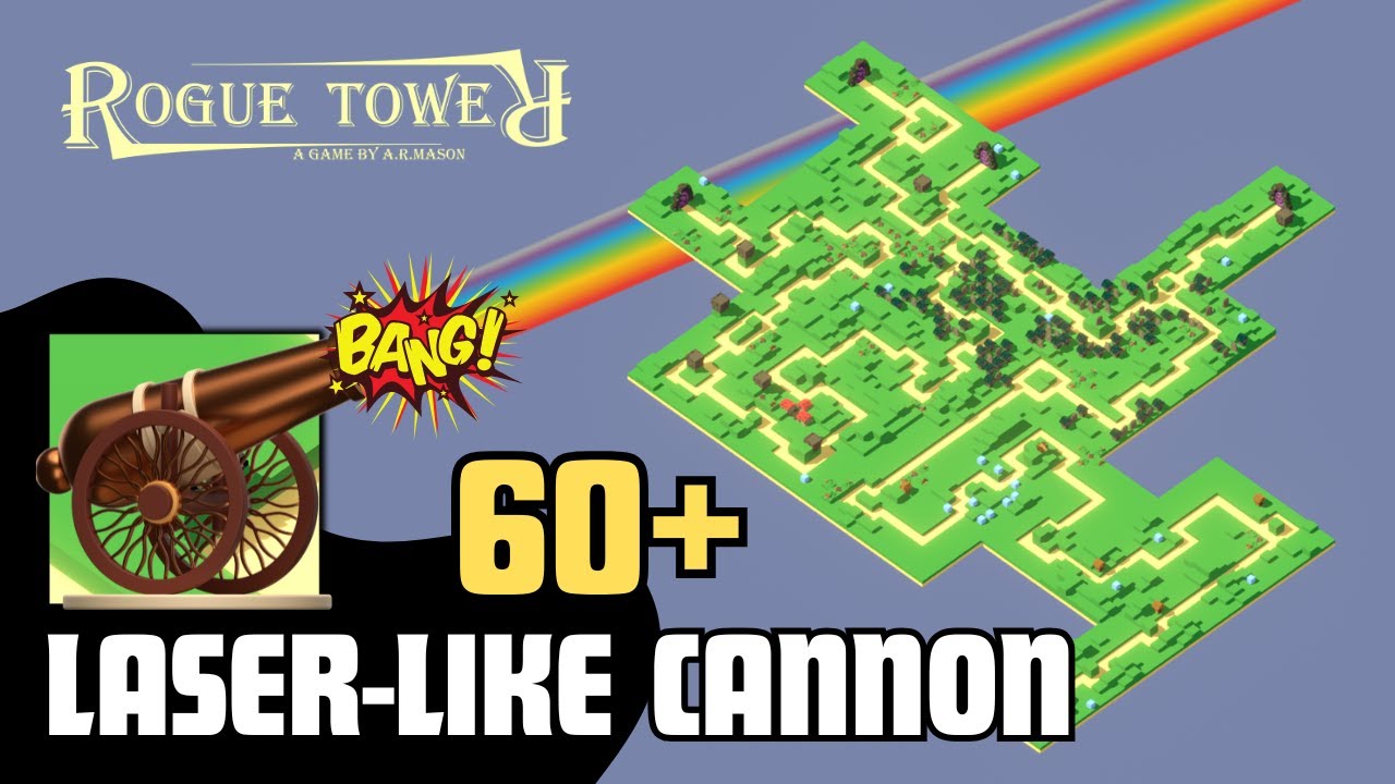 Rogue Tower | One Tower Challenge | CANNON GOES BONKERS!!