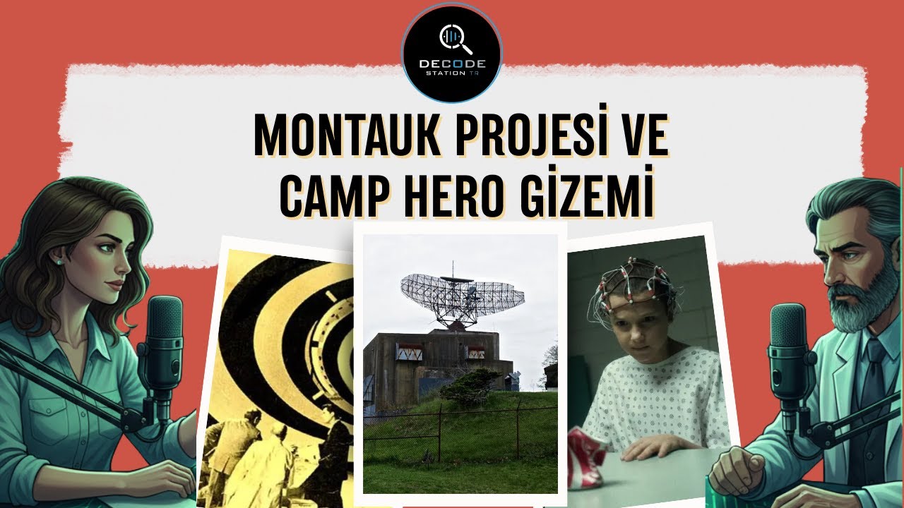 STRANGER THINGS GERÇEKMİŞ! | Montauk Projesi: Zaman Yolculuğu ve Zihin Kontrolü | Decode Station TR