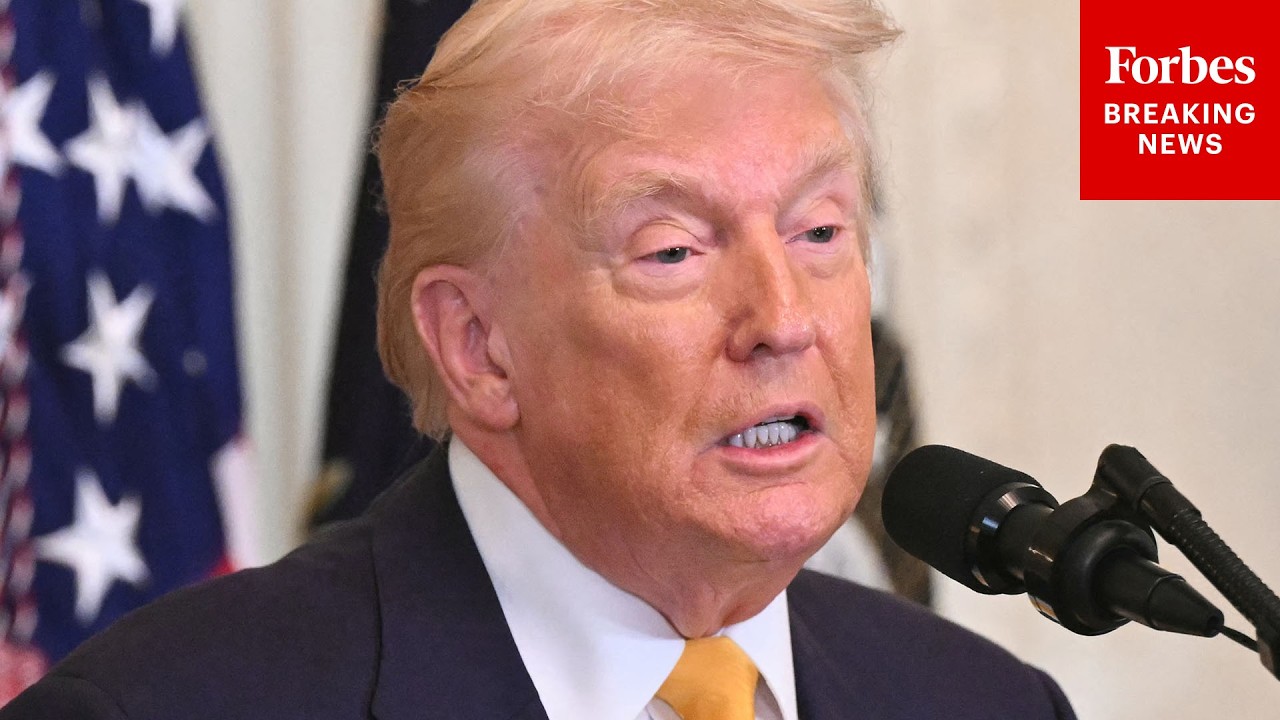 'They Say, Trump's A Racist...': Trump Invokes Mike Tyson's Defense At Black History Month Event