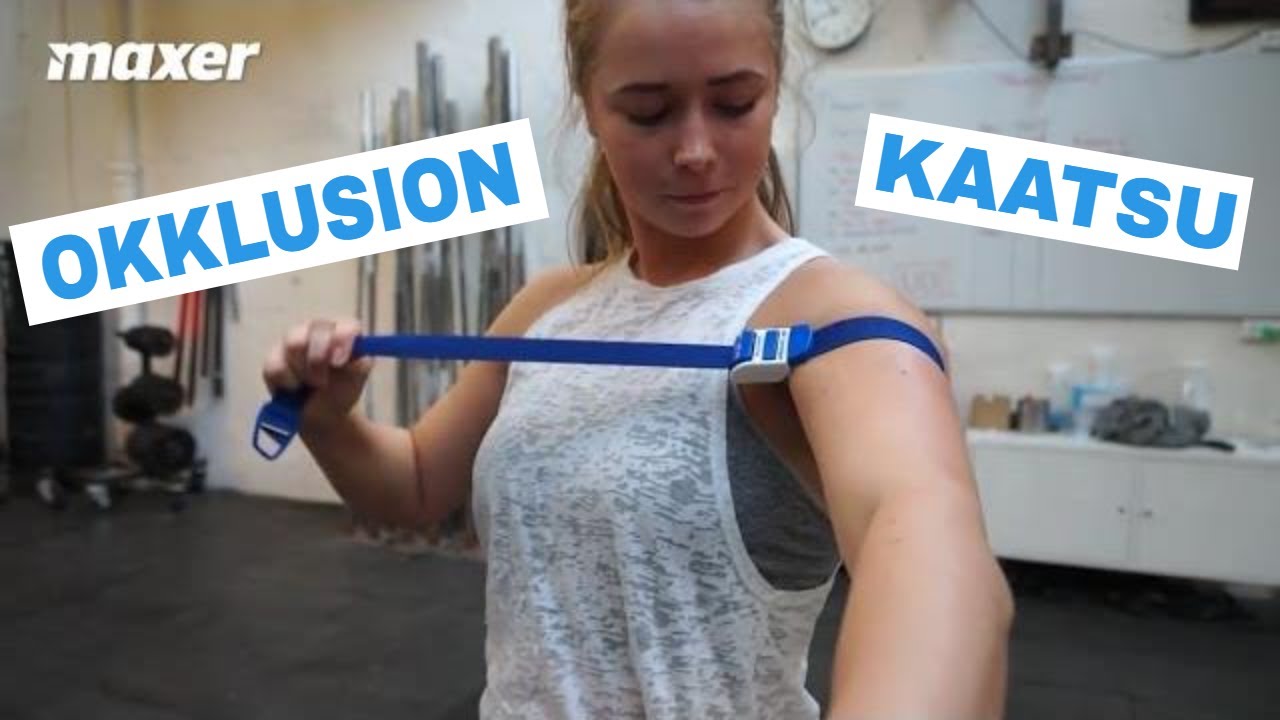Maxer.dk: Okklusionstræning (KAATSU) - Sådan laver du okklusion og får gode resultater med små vægte