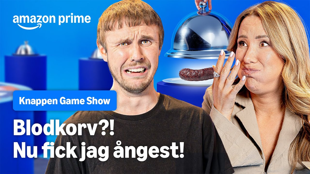 RMM & Alexandra Nilsson smakar det äckligaste som finns! 🤮 | Knappen Game Show S1 | #1