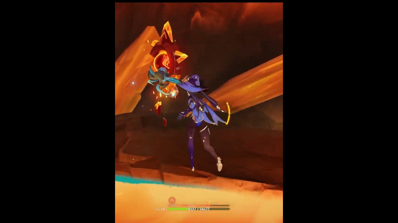 Hidden pyroculus 🔥 in genshin impact 🪄