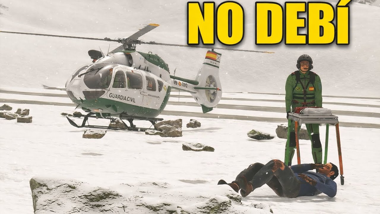🚁❄️ Acepté esta misión… y no estaba preparado