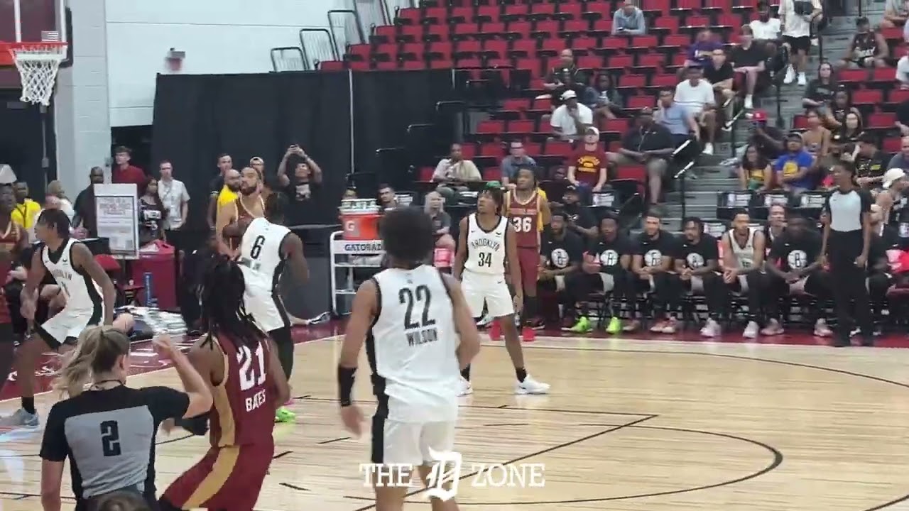 Ypsi Prep Academy grad Emoni Bates (Cleveland Cavaliers SG) first basket as a pro