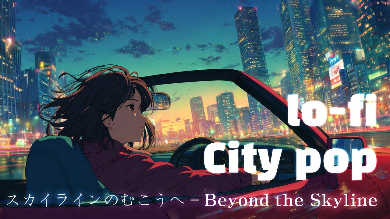 スカイラインのむこうへ – Beyond the Skyline | Lofi City Pop Café