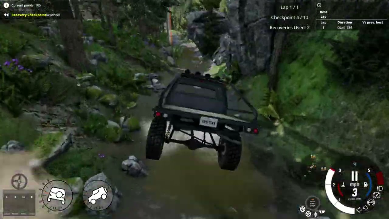 BeamNG | River Crawl - 1:31.705 (Former WR)