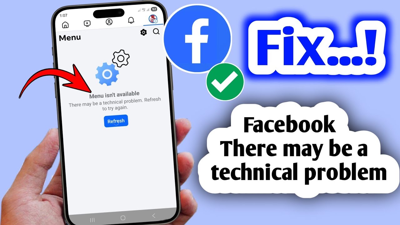 How to Fix Facebook Technical Problem Refresh to Try Again | (Facebook Error Fix)