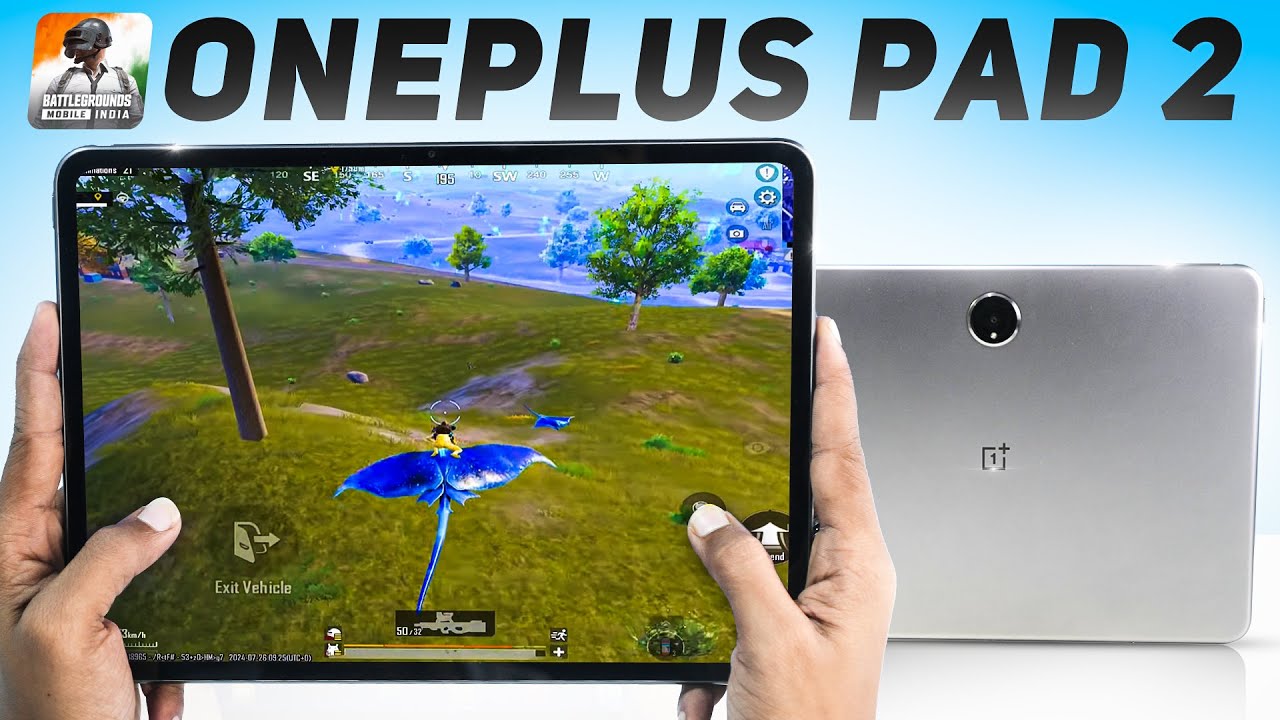 OnePlus PAD 2 - BGMI Test with FPS Meter 🔥