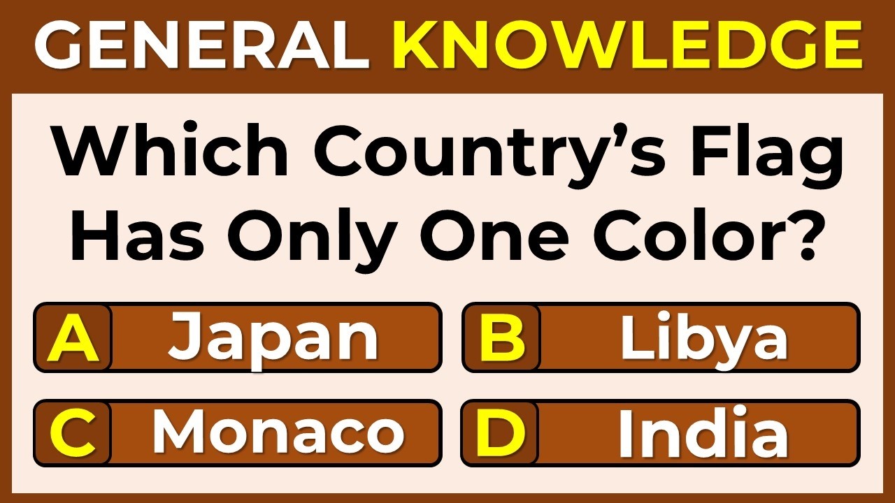 How Smart Are You? | Take This 25-Question Quiz To Find Out | GK