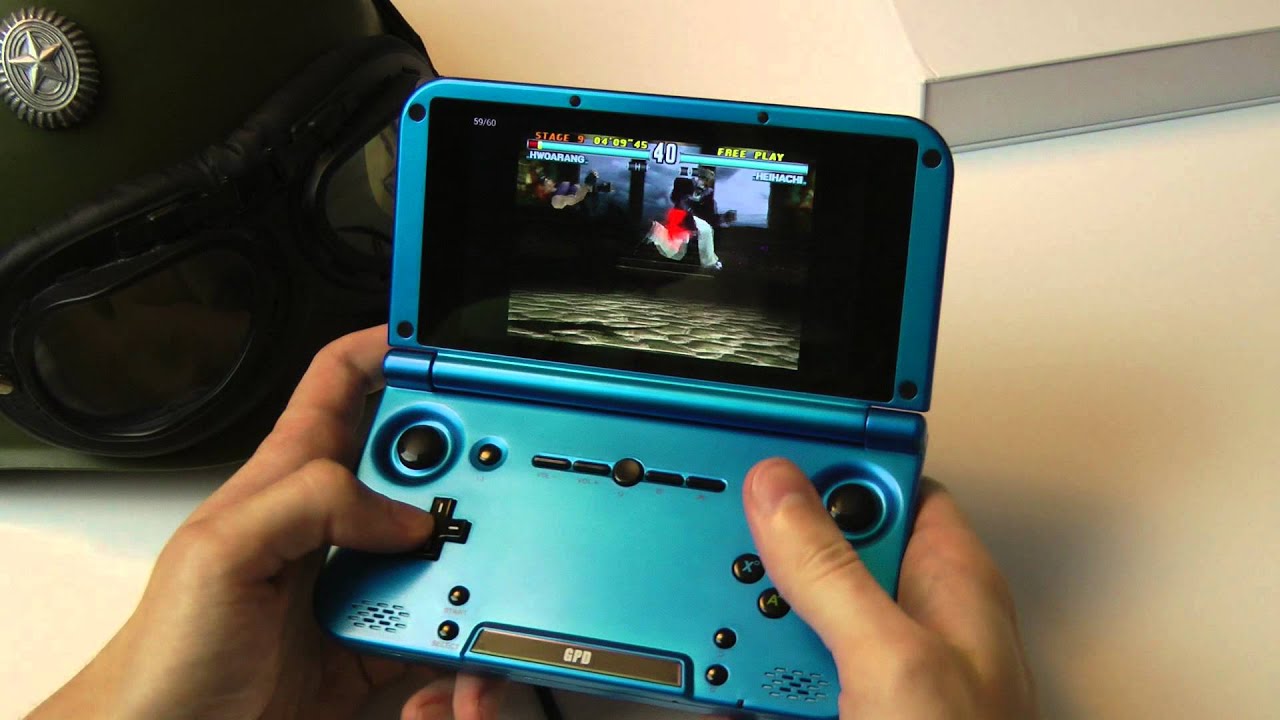 GPD XD - PSX Tekken 3 and Gran Turismo 2 gameplay (epsxe)
