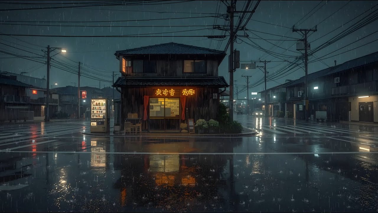 Relaxing Rain Lofi ☔ Calm Music for Stress Relief
