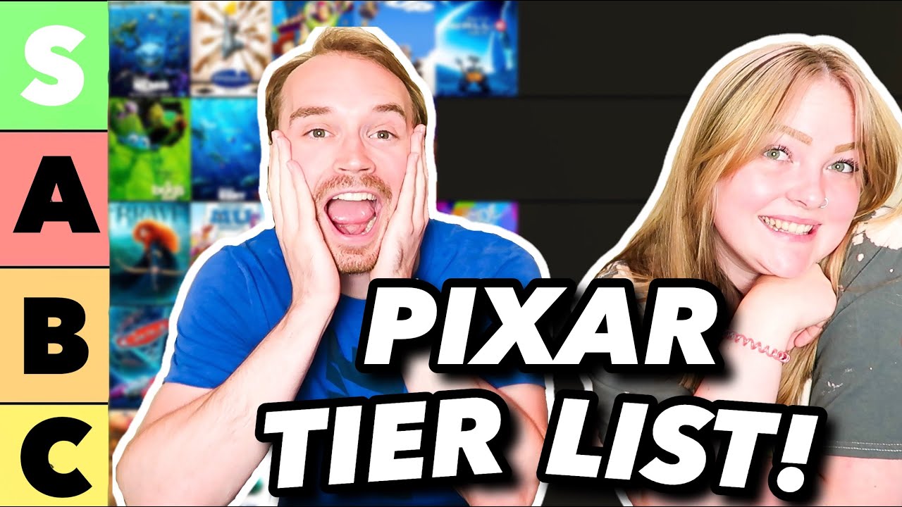 Ranking the BEST and WORST Disney Pixar MOVIES! (Tier List)