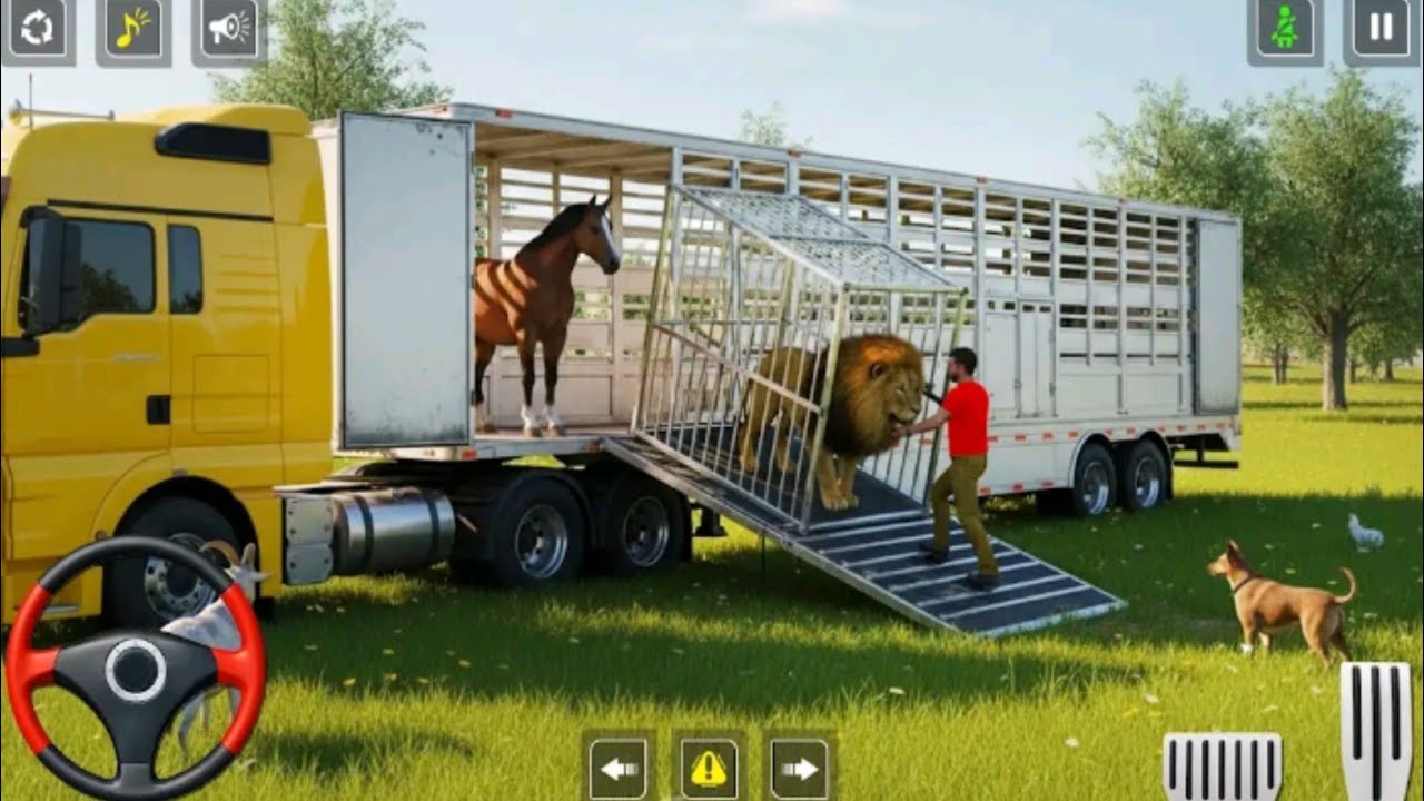 Animal Truck Game 3D – The Best Animal Transport Game Ever Android Gameplay.