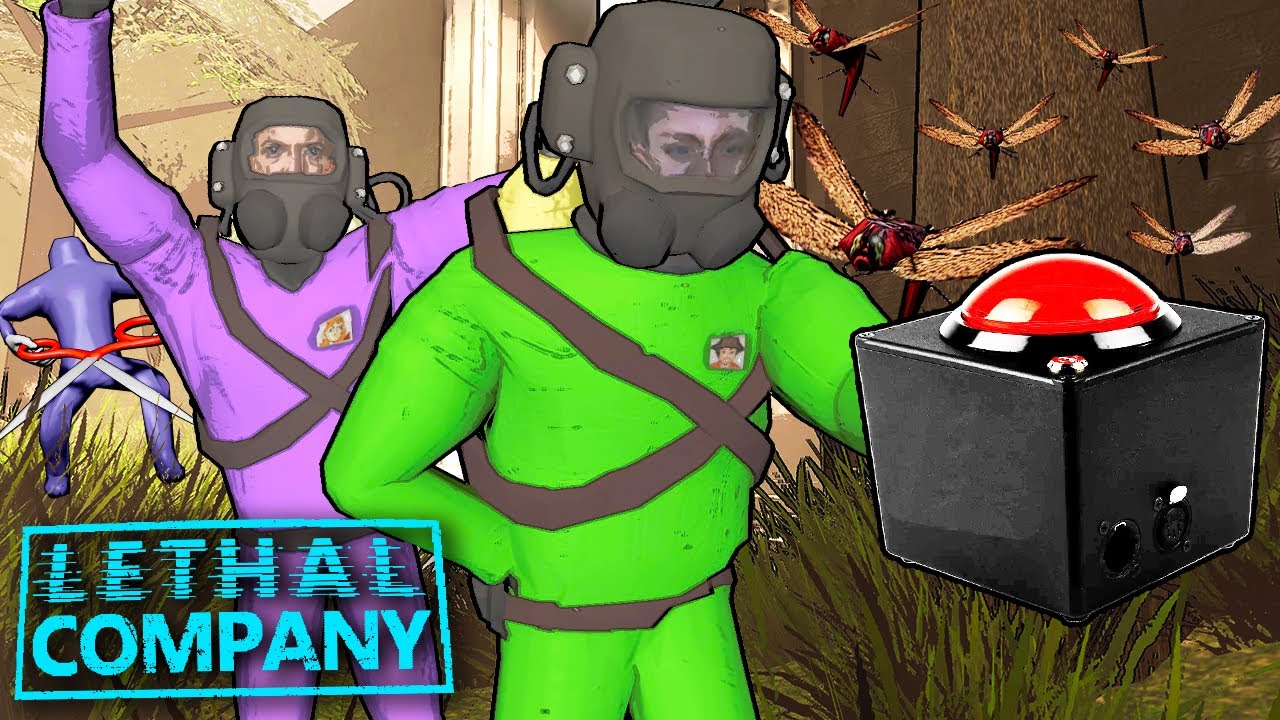 LETHAL COMPANY, ale mam WIELKI CZERWONY PRZYCISK 🥰