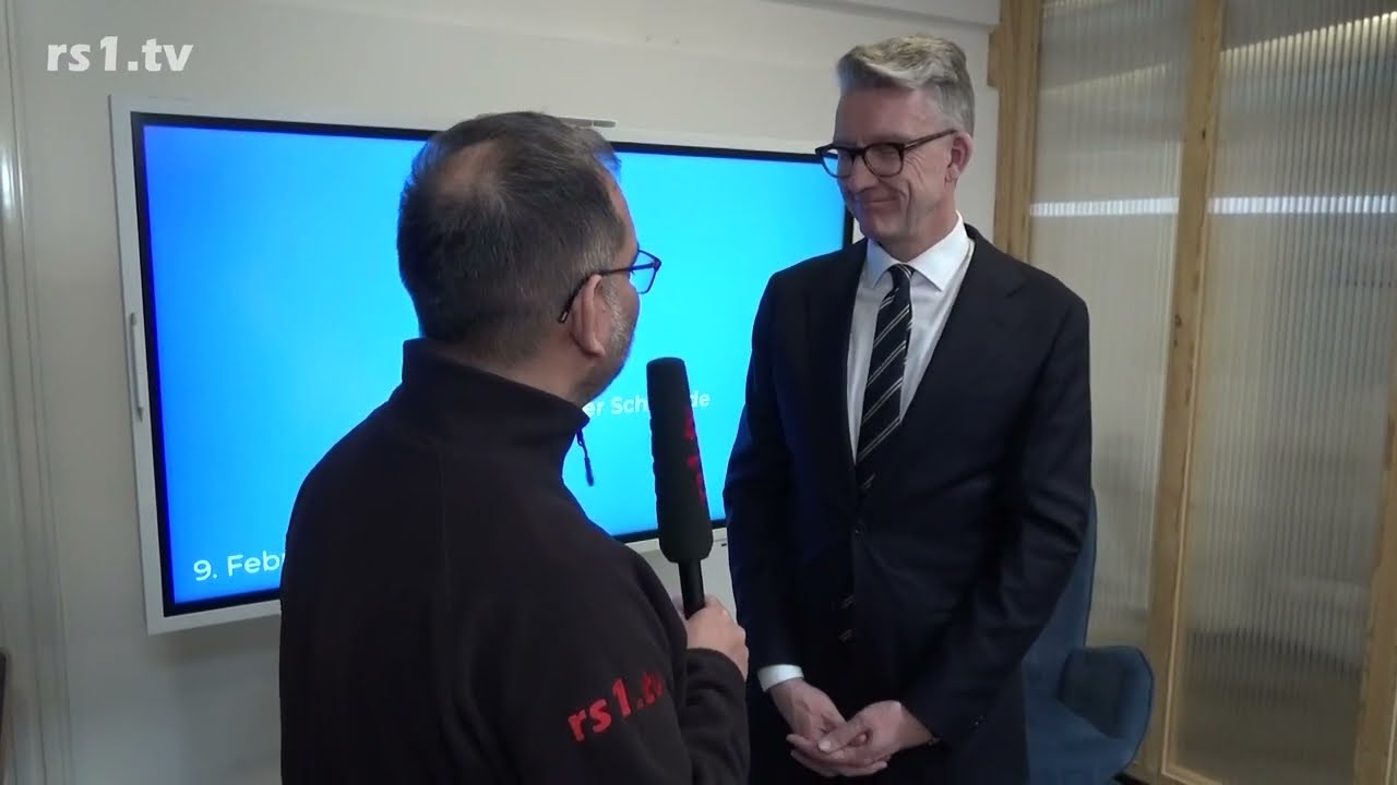 OB Sven Wolf spricht &uuml;ber 100 Tage im Amt