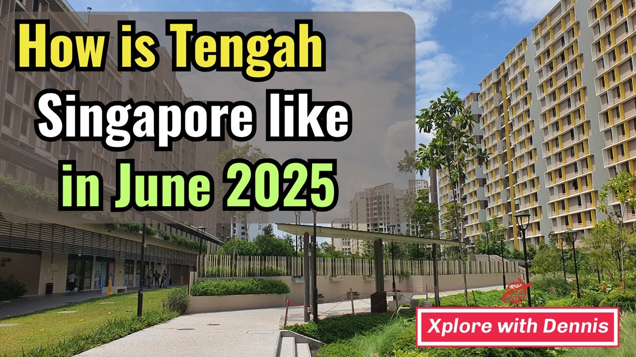 Tengah Estate (Singapore) June 2025 Update.