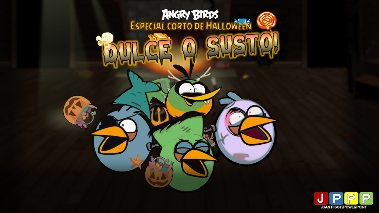Angry Birds Dulce o Susto  